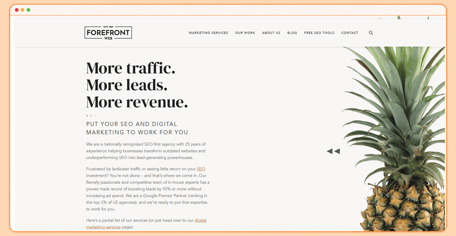 Forefront Web