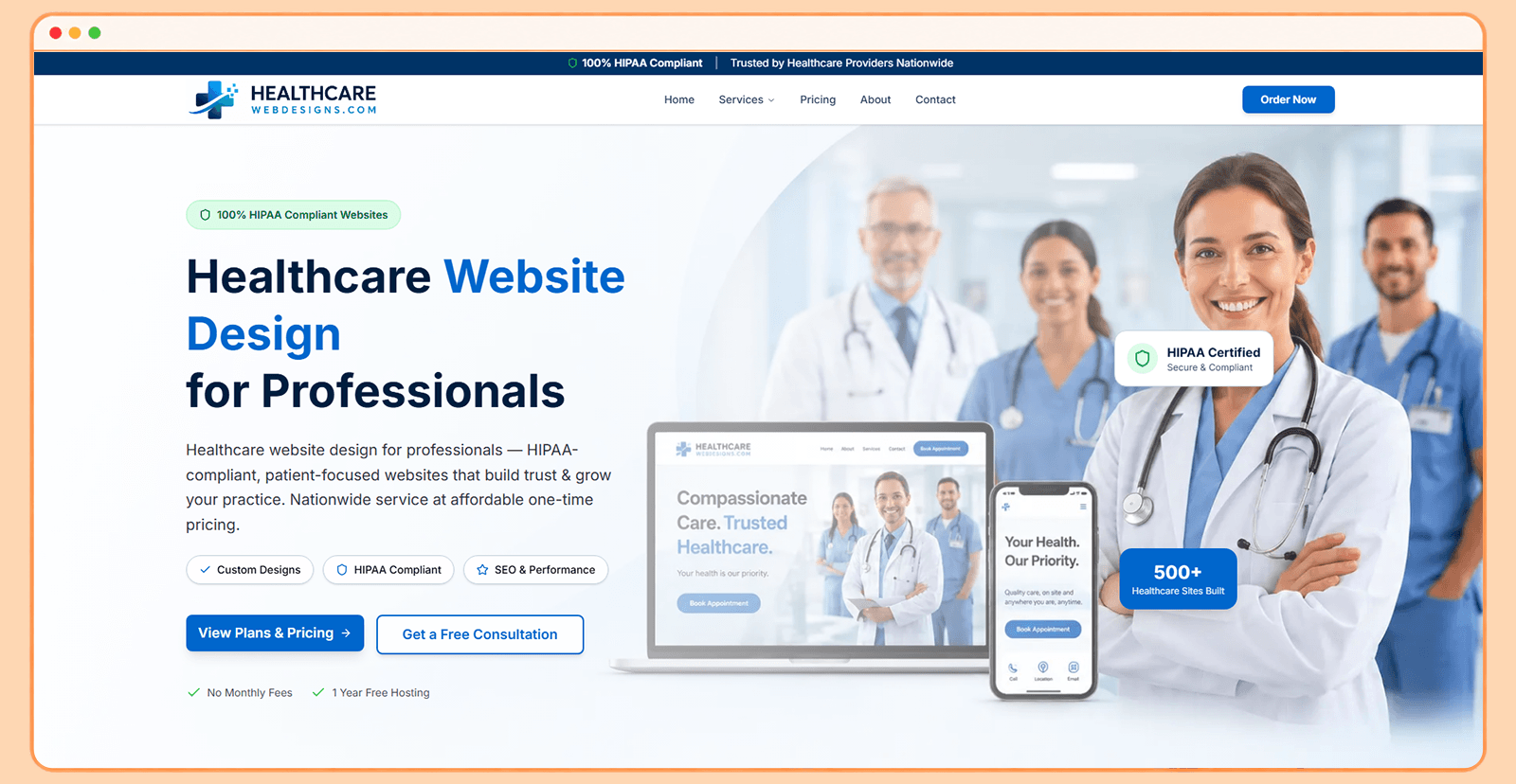 Healthcare Web Designs