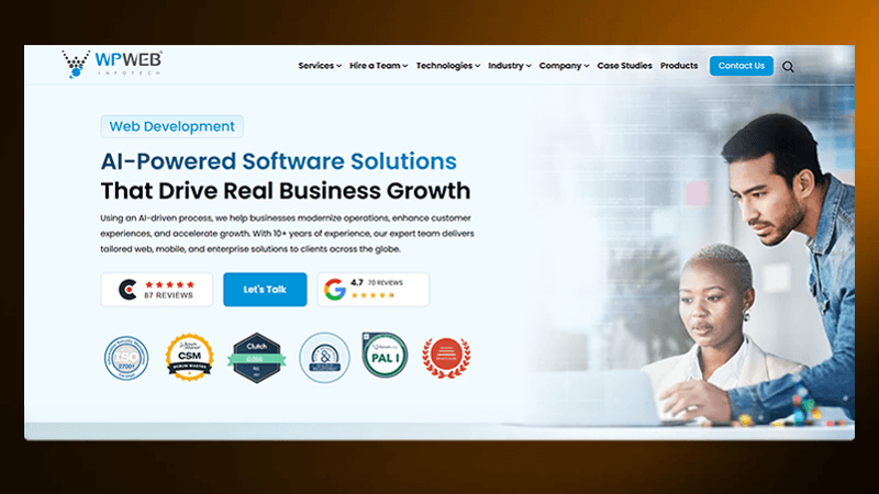AI-Driven Digital Engineering Services by WPWeb Infotech for Business Transformation. Schedule a Call or Request a Quote Online.