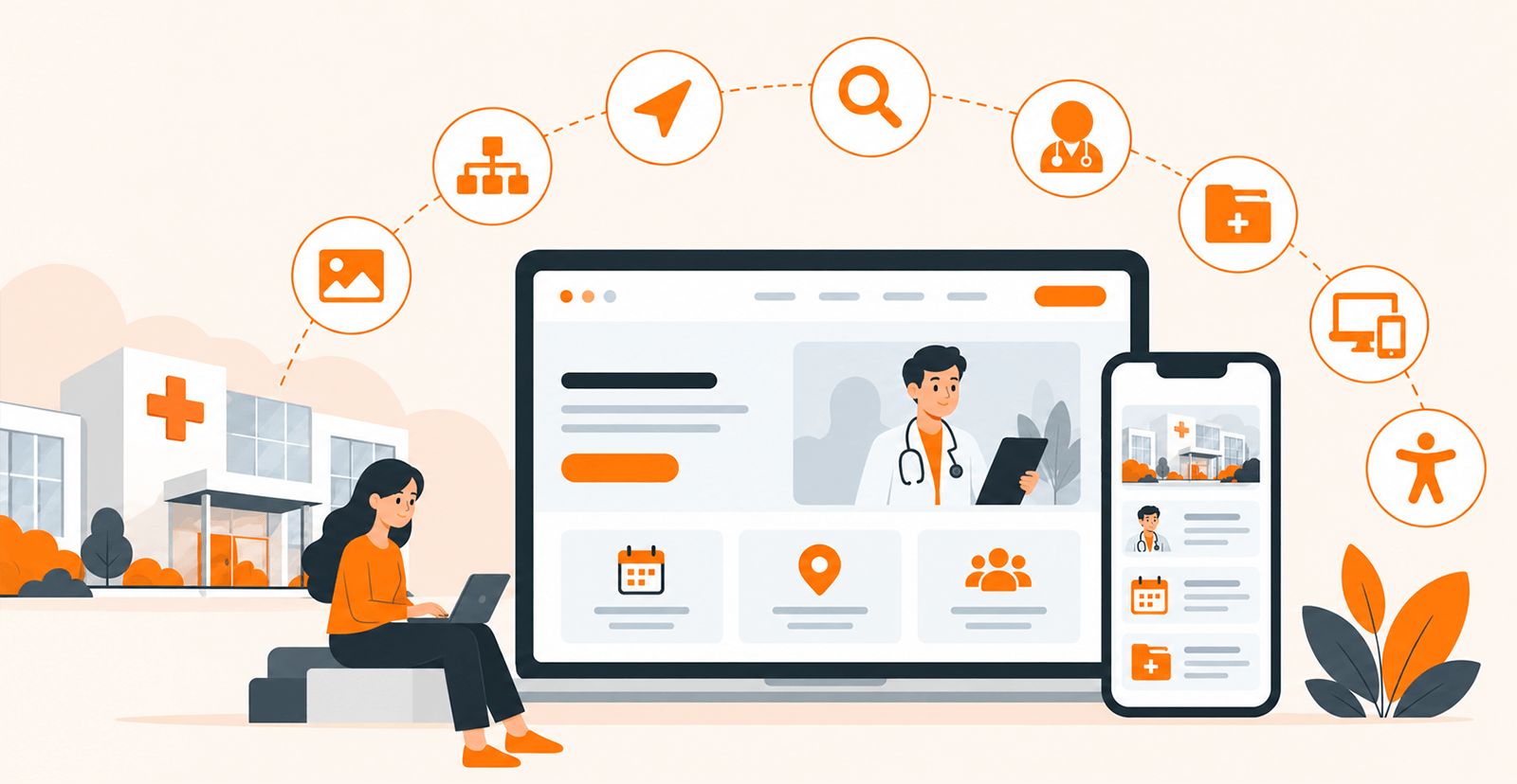 What Makes Great Hospital Website Design in 2026