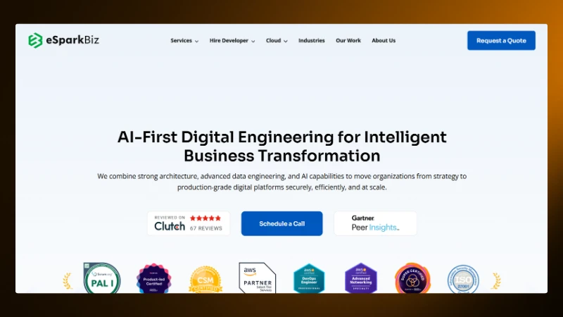 eSparkBiz – healthcare software development company in India