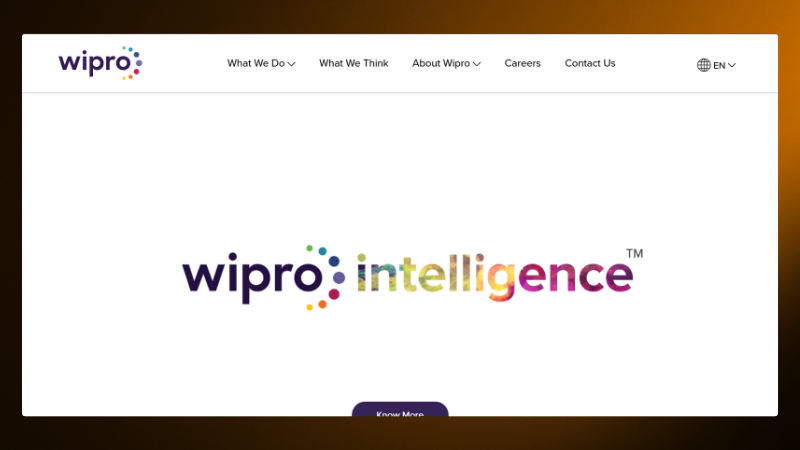 Wipro – healthcare software development company in India