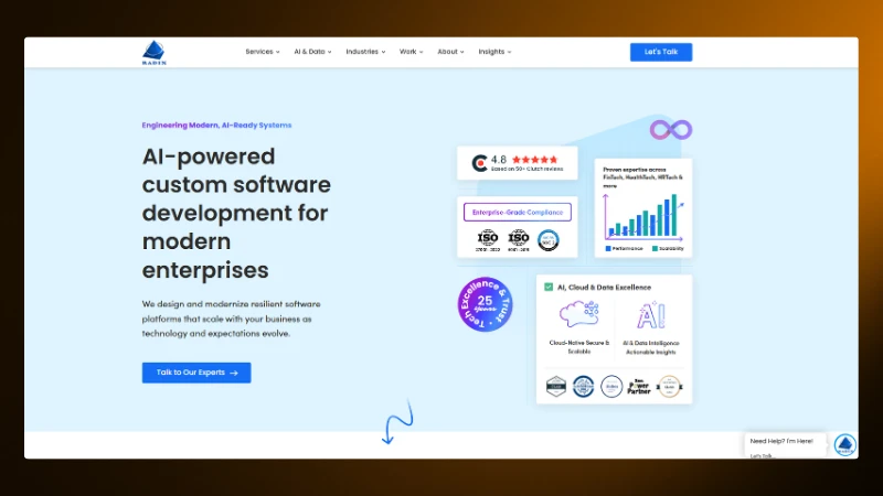 RadixWeb – healthcare software development company in India