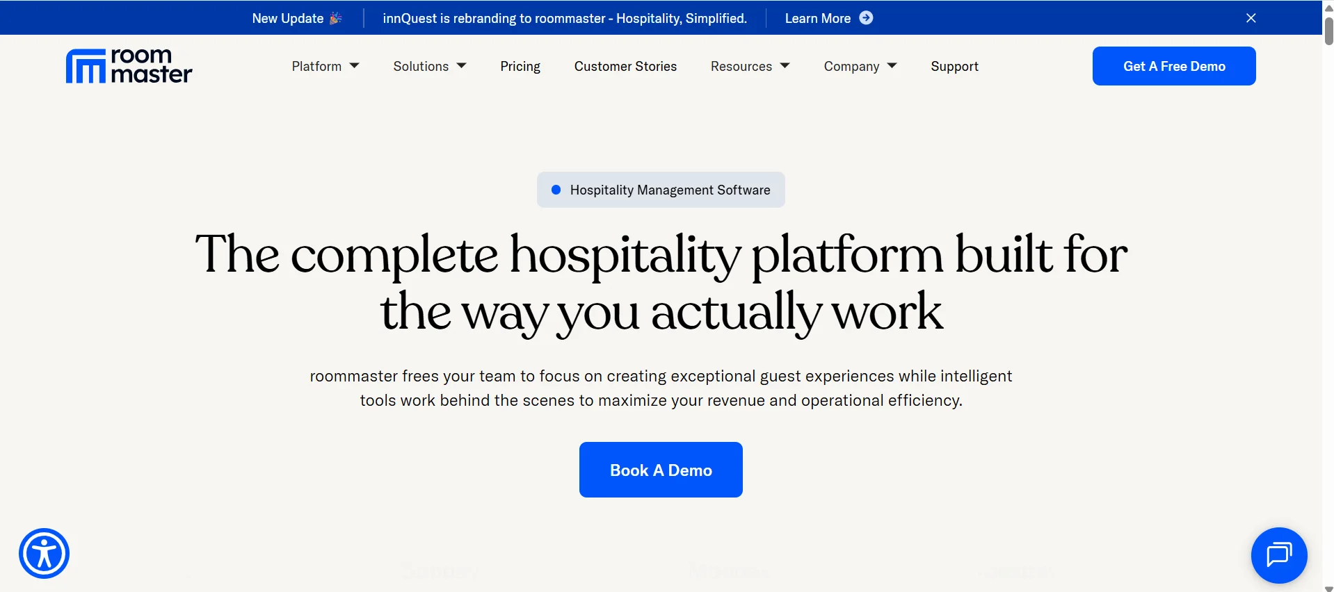 Screenshot of a Webflow website built by ThunderClap